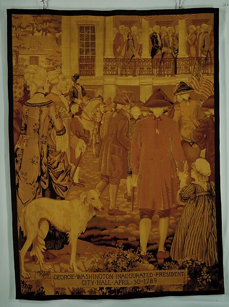Tapestry, Designed by Albert Herter (American, New York 1871–1950 Santa Barbara, California), Wool, natural and mercerized cotton, "artificial silk", American 