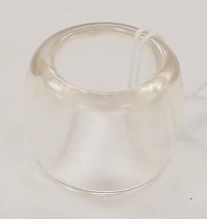 Ring, glass, Chinese 