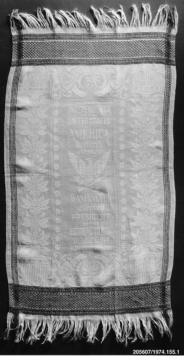 Towel Cover | American | The Metropolitan Museum of Art