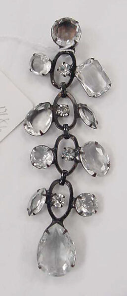 Jewelry set, Kenneth Jay Lane (American, Detroit, Michigan 1932–2017 New York), glass, metal, synthetic, American