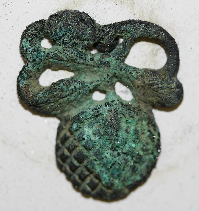 Button, bronze, Korean