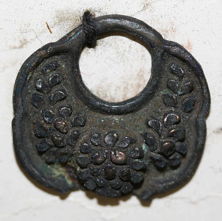Button, bronze, Korean