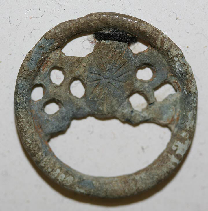 Button, bronze, Korean
