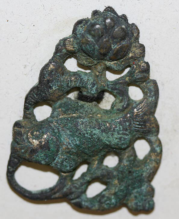 Button, bronze, Korean