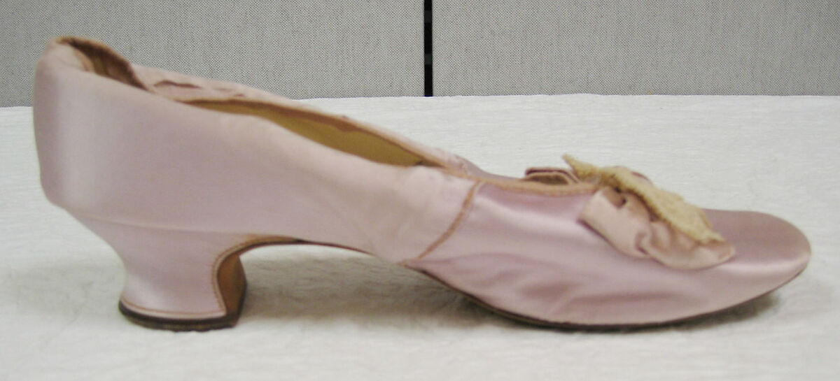 Shoes, silk, French