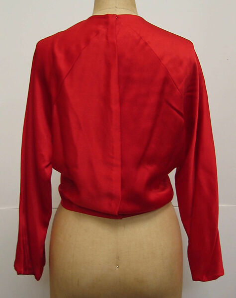 Ensemble, Halston (American, Des Moines, Iowa 1932–1990 San Francisco, California), silk, American