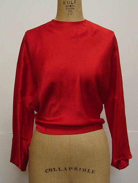 Ensemble, Halston (American, Des Moines, Iowa 1932–1990 San Francisco, California), silk, American