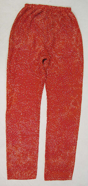 Ensemble, Halston (American, Des Moines, Iowa 1932–1990 San Francisco, California), silk, glass, American