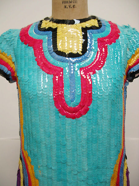 "Balalaïka", Chloé (French, founded 1952), synthetic, French