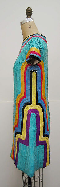 "Balalaïka", Chloé (French, founded 1952), synthetic, French