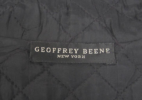 Ensemble, Geoffrey Beene (American, Haynesville, Louisiana 1927–2004 New York), leather, wool, synthetic, American