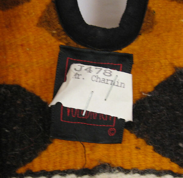 Coat, Michael Vollbracht (American, born 1947), wool, metal, American