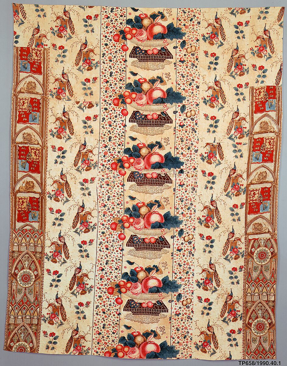 Quilt, Strip pattern, Cotton, American