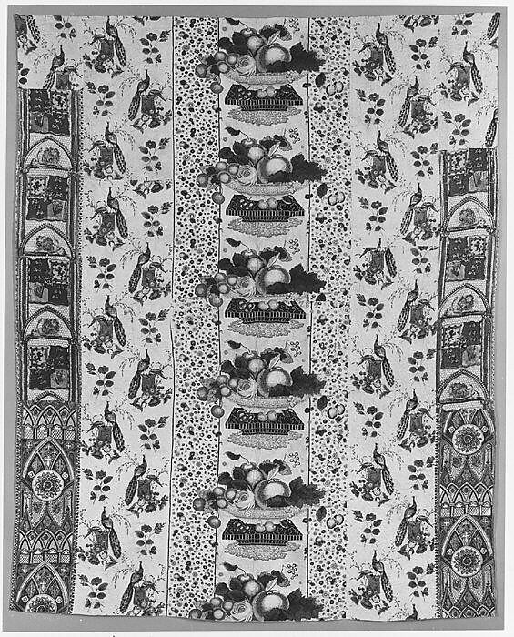 Quilt, Strip pattern, Cotton, American