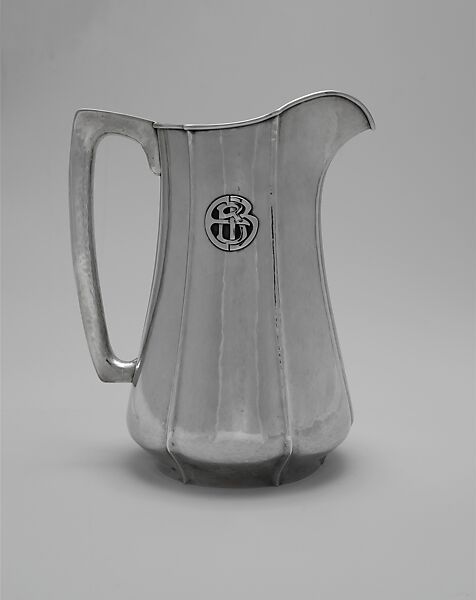 Pitcher, The Kalo Shop (American, 1900–1970), Silver, American 