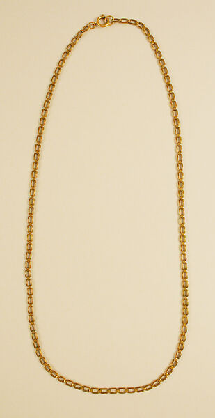 Necklace, Giorgio di Sant&#39;Angelo (American, born Italy, 1933–1989), metal, American 