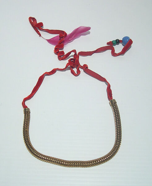 Necklace, Giorgio di Sant&#39;Angelo (American, born Italy, 1933–1989), metal, plastic, American 