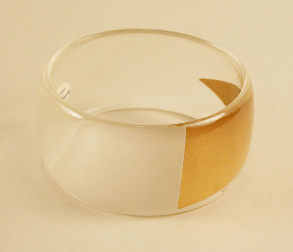 Bracelet, Giorgio di Sant'Angelo (American, born Italy, 1933–1989), plastic, American