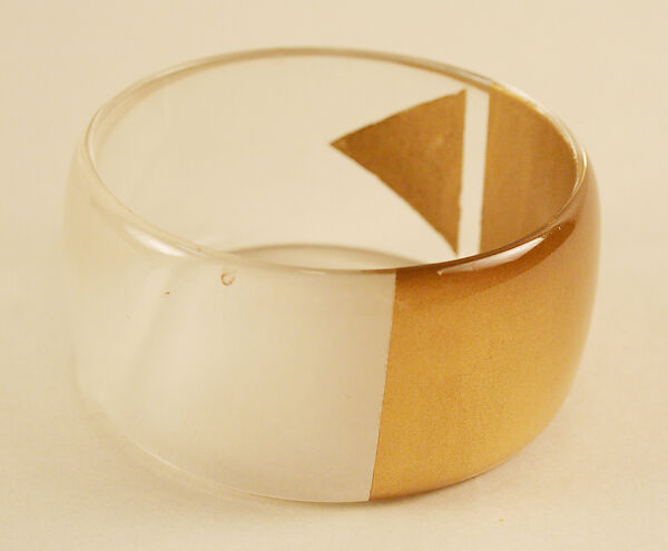 Bracelet, Giorgio di Sant'Angelo (American, born Italy, 1933–1989), plastic, American