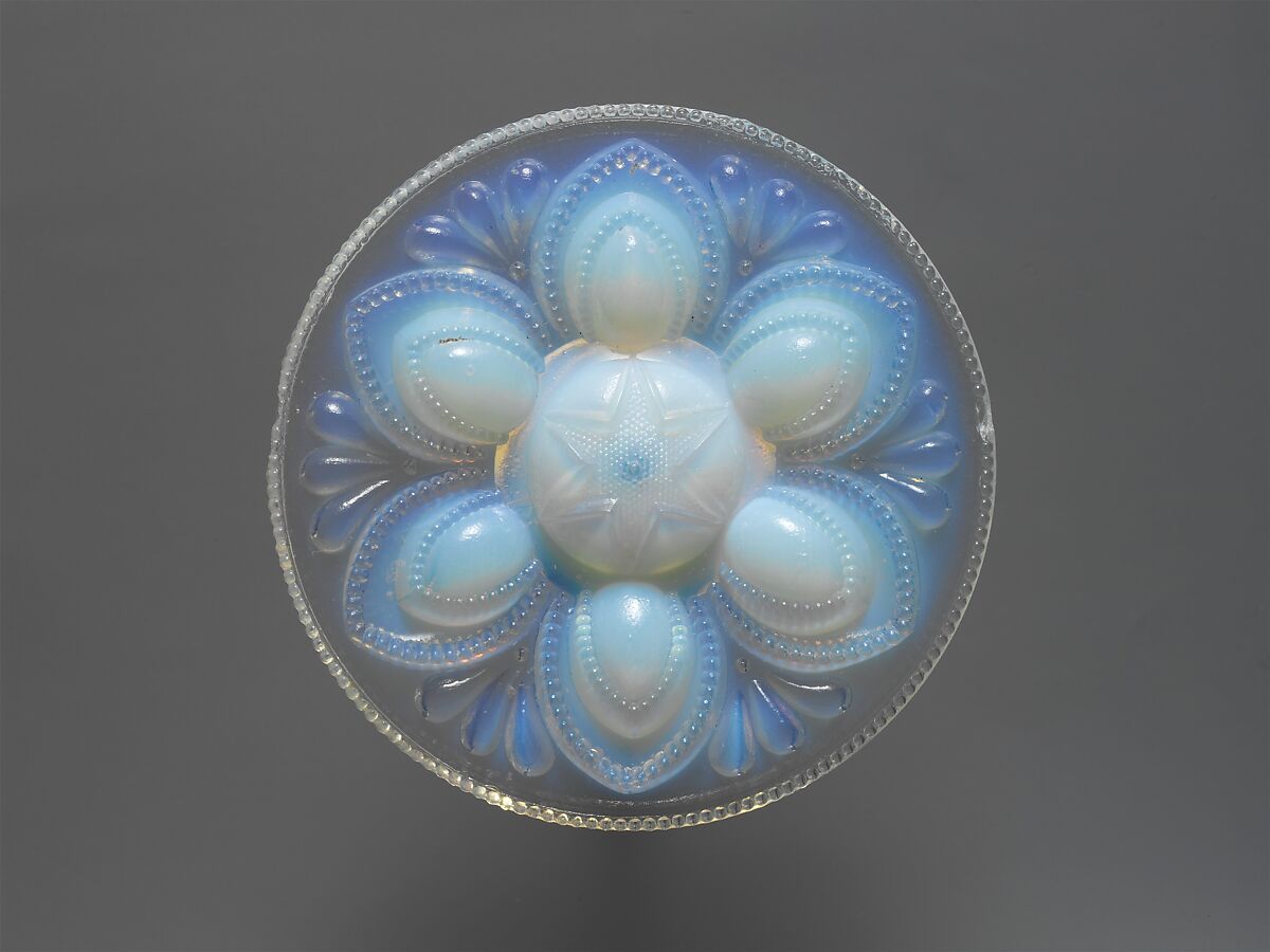 Drapery Tieback, Opalescent glass 