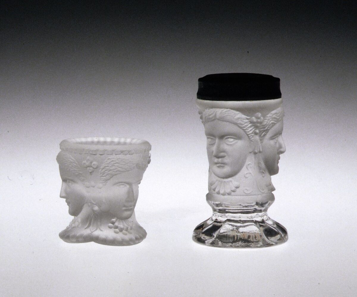 Pepper Shaker, George Duncan and Sons (1874–1891), Glass, American