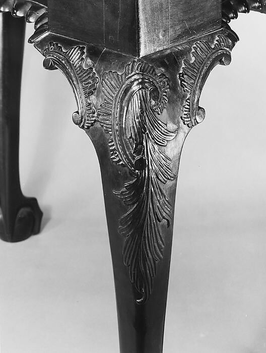 Card Table, Mahogany, white oak, yellow poplar, white pine, American