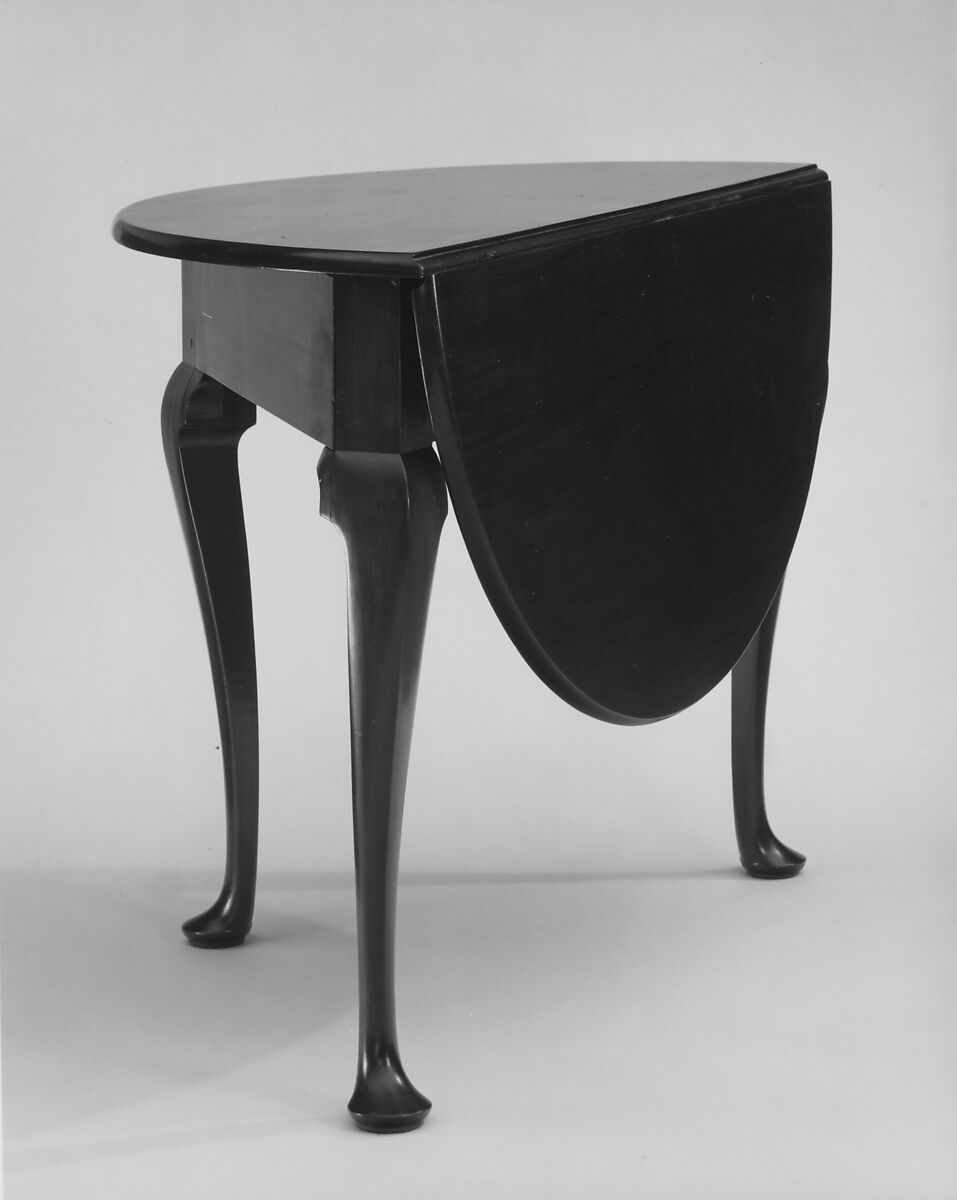 Card Table, Mahogany, maple, white pine, American