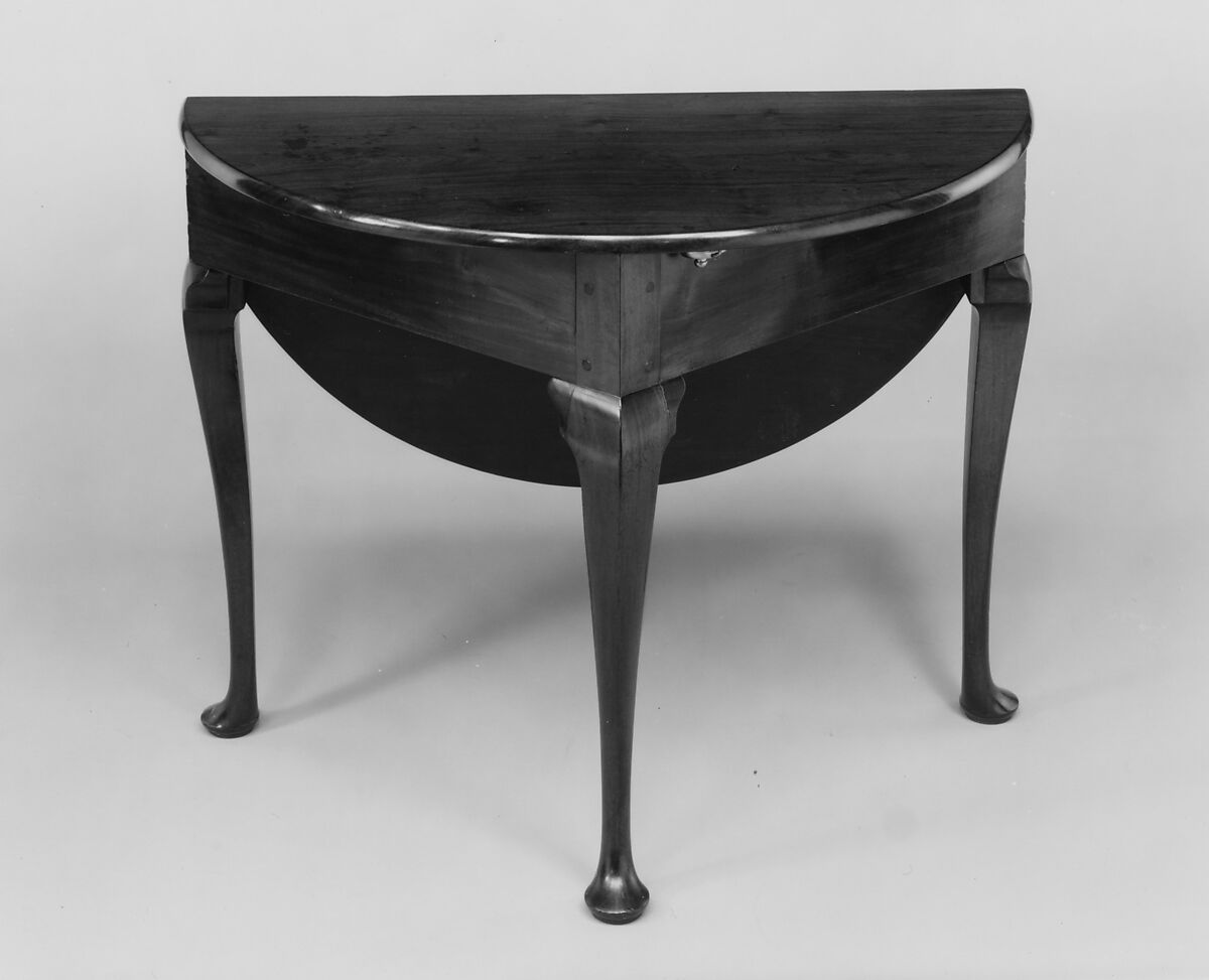 Card Table, Mahogany, maple, white pine, American