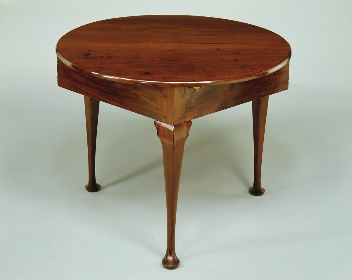 Card Table, Mahogany, maple, white pine, American 