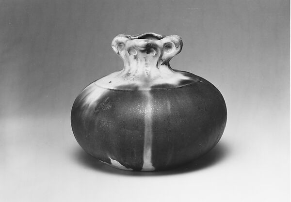 Vase, William P. Jervis (American (born England), Stoke-on-Trent 1851–1925 Sparta, New Jersey), Earthenware, American