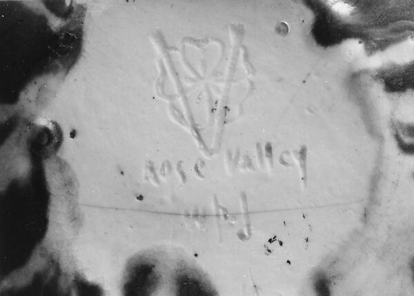 Vase, William P. Jervis (American (born England), Stoke-on-Trent 1851–1925 Sparta, New Jersey), Earthenware, American