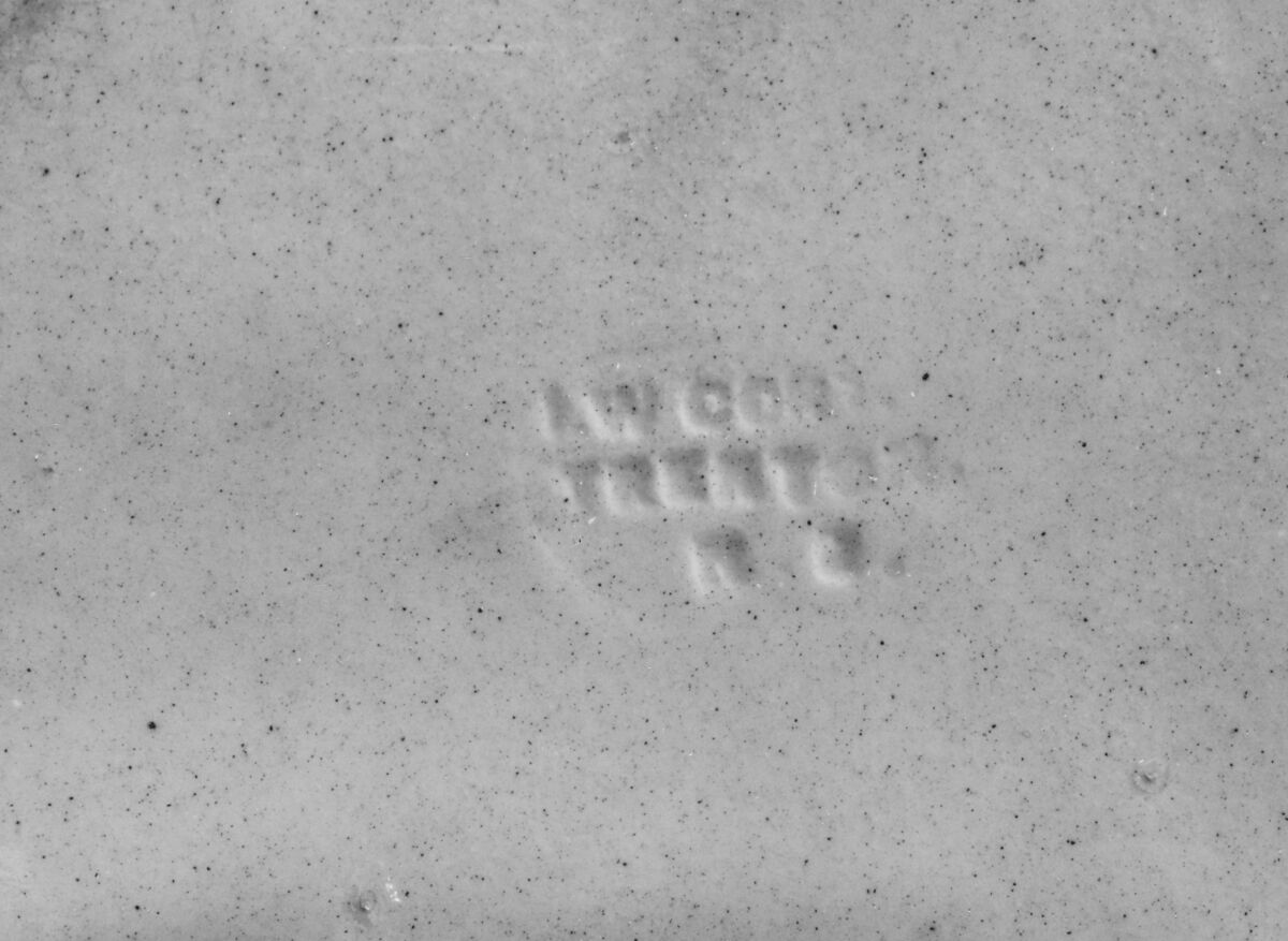 Crocus pot, Ira W. Corey (active 1867–70), Earthenware, American