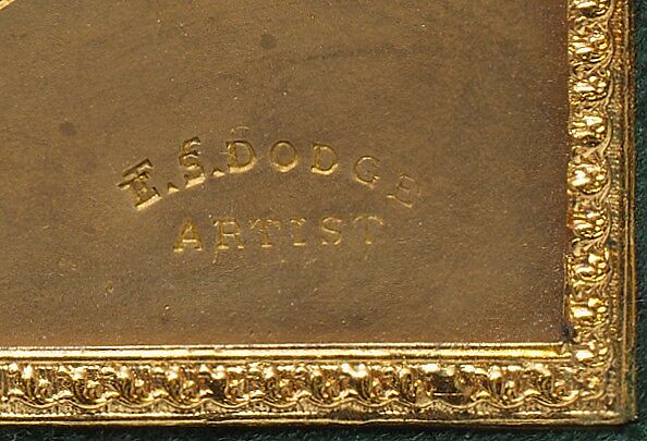 John Wood Dodge, Edward S. Dodge (1816–1857), Watercolor on ivory, American