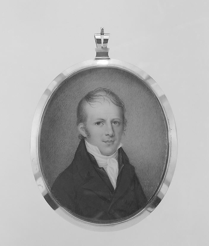 William Young, James Peale (American, Chestertown, Maryland 1749–1831 Philadelphia, Pennsylvania), Watercolor on ivory, American 