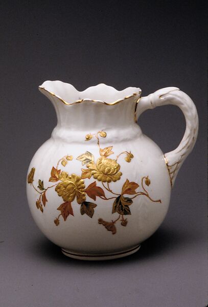 Pitcher, Knowles, Taylor, and Knowles (1870–1929), Porcelain, American 