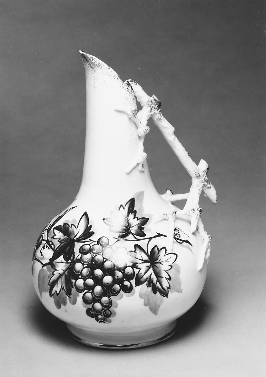 Pitcher, Chittenango Pottery Company, Porcelain, American