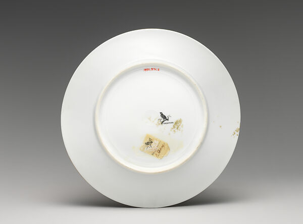 Plate, Ravenwood Company (1900–ca. 1920), Porcelain, American