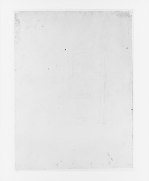 Geometrical Design, Maurice Brazil Prendergast  (American, St. John’s, Newfoundland 1858–1924 New York), Graphite on off-white wove paper, American