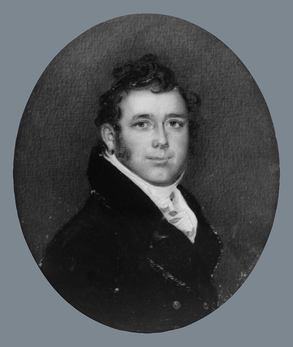 William Edward Wilmerding, Benjamin Trott (ca. 1770–1843), Watercolor on ivory, American 