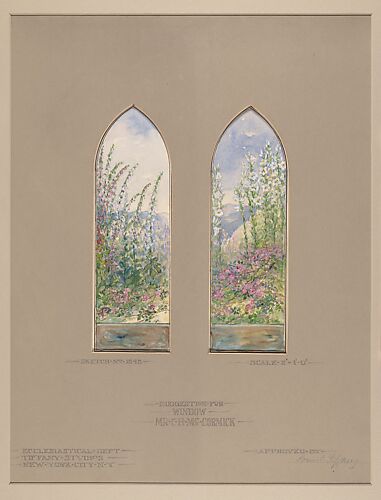 Suggestion for window, Mr. C. H. McCormick
