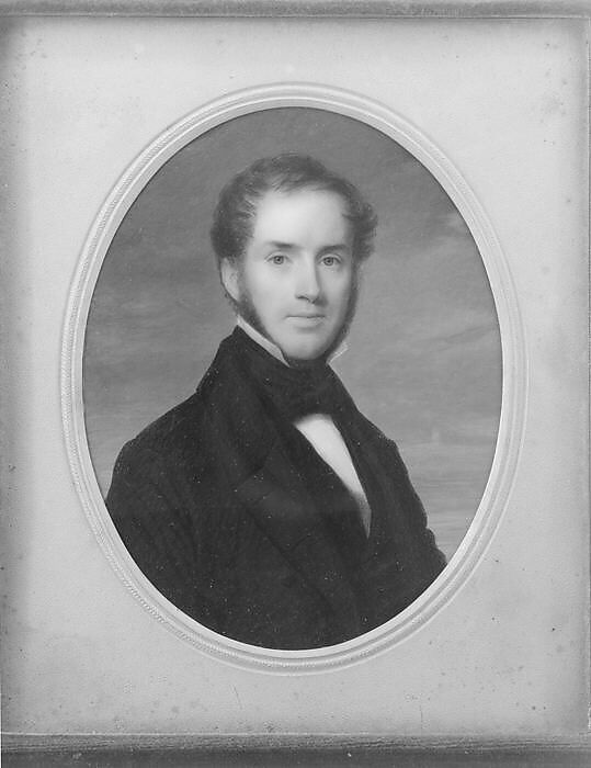 Benjamin Daniel Greene, Henry I. Brown (active 1837–1851), Watercolor on ivory, American 