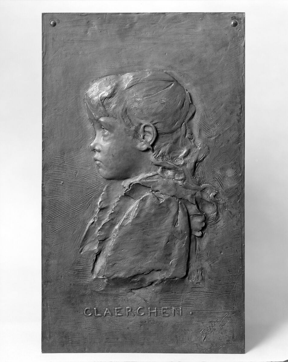 Claerchen, Karl Theodore Bitter (American (born Austria), Vienna 1867–1915 New York), Bronze, American 