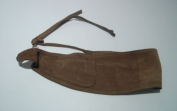 Belt, Giorgio di Sant&#39;Angelo (American, born Italy, 1933–1989), leather, American 