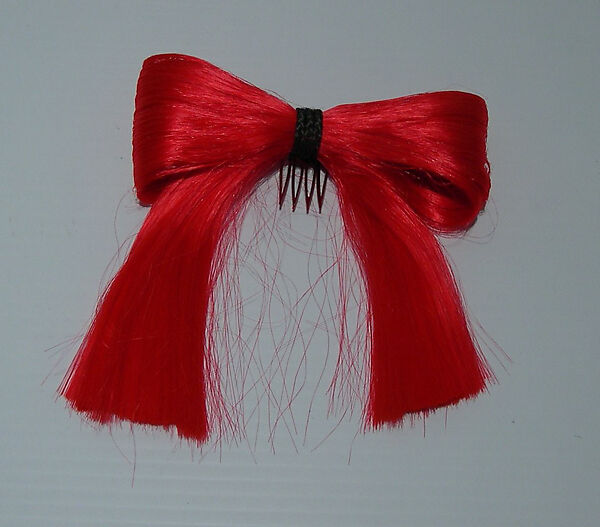 Hairpin, Giorgio di Sant'Angelo (American, born Italy, 1933–1989), synthetic fiber, plastic, American