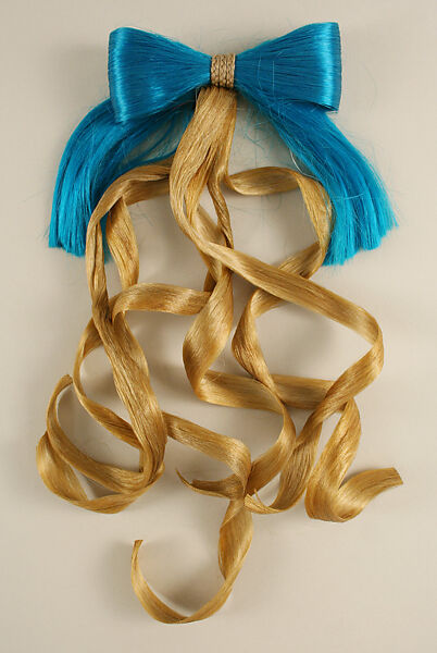 Hairpin, Giorgio di Sant&#39;Angelo (American, born Italy, 1933–1989), synthetic fiber, plastic, American 