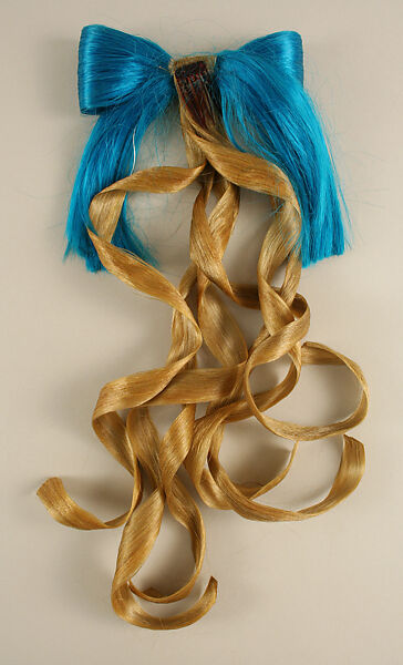 Hairpin, Giorgio di Sant'Angelo (American, born Italy, 1933–1989), synthetic fiber, plastic, American