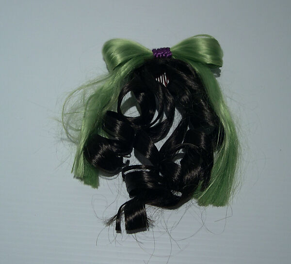 Hairpin, Giorgio di Sant'Angelo (American, born Italy, 1933–1989), synthetic fiber, plastic, American
