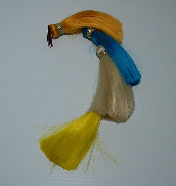 Hairpin, Giorgio di Sant'Angelo (American, born Italy, 1933–1989), synthetic fiber, plastic, American