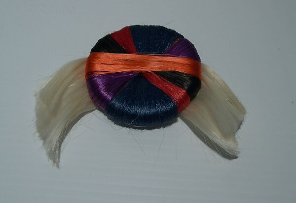 Hairpin, Giorgio di Sant'Angelo (American, born Italy, 1933–1989), synthetic fiber, metal, American