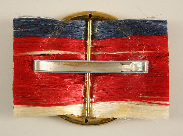 Hairpin, Giorgio di Sant'Angelo (American, born Italy, 1933–1989), synthetic fiber, metal, American